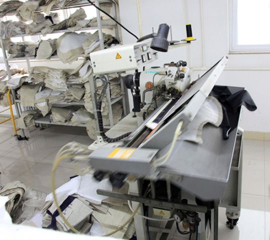 工作服生產設備